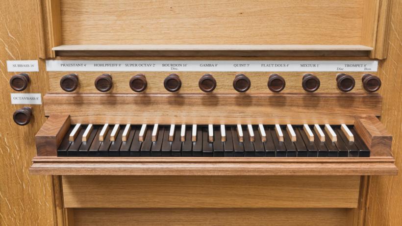 Ollheim Orgel Spieltisch